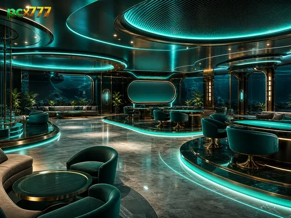 Meja live-dealer pcx777 dalam studio definisi tinggi