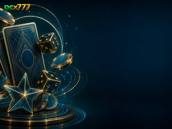 Tampilan beranda pcx777 dengan pilihan game unggulan